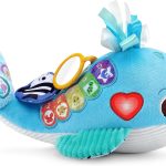 VTech Baby Snuggly Sounds Whale, Baby Sensory Toy with Lights, Sounds & Music, Interactive Gift for infants 3, 6, 9, 12 months +, English version